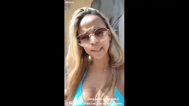 Lonely housewife enjoys solo anal adventure