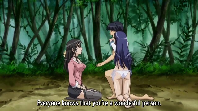 Island nerd gets turned on by hunky Hentai teens