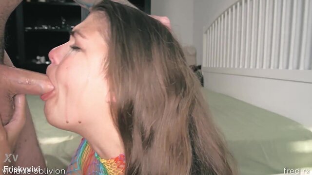 Tattooed anal hoe gets a facial