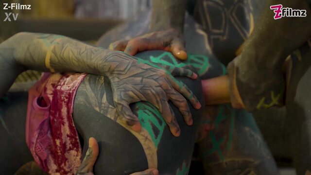 Petite tattooed Goth with thick tool loves cowgirl and more