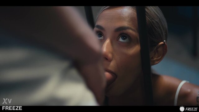 Hot and squirting Varonica Leal gets prison drilled throbbing and enjoys an