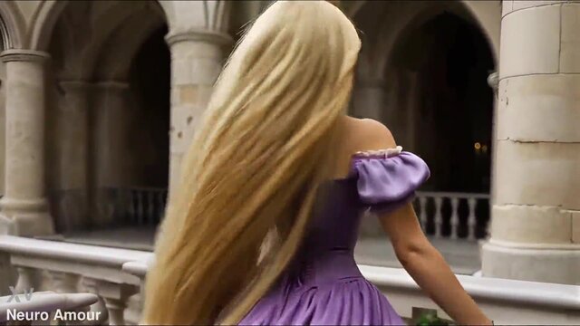 Anal obsession takes over for 3D princess Rapunzel