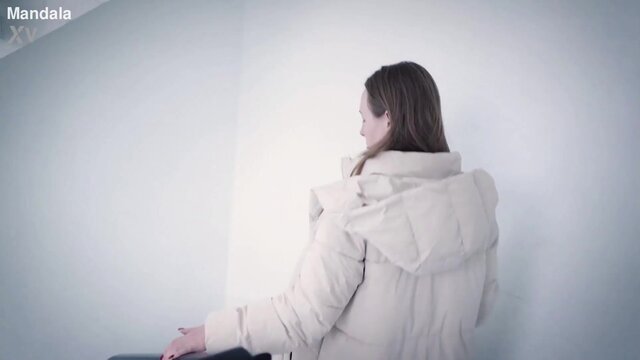 Blonde Emma takes a BBC in her behind and gives a sloppy sucking 