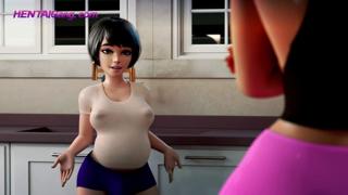Raunchy she-males crave gargantuan cocks in lewd anal👌 encounters - premium animation, 2024