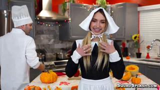 Fetish-tastic Khloe Kapri has her tight anus thoroughly oiled and penetrated by multiple giant cocks